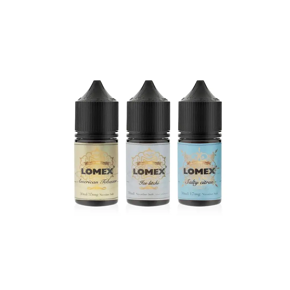 LOMEX鹽立方煙油30ML 35mg尼古丁 美國進口優惠裝 買五送一:圖片 2