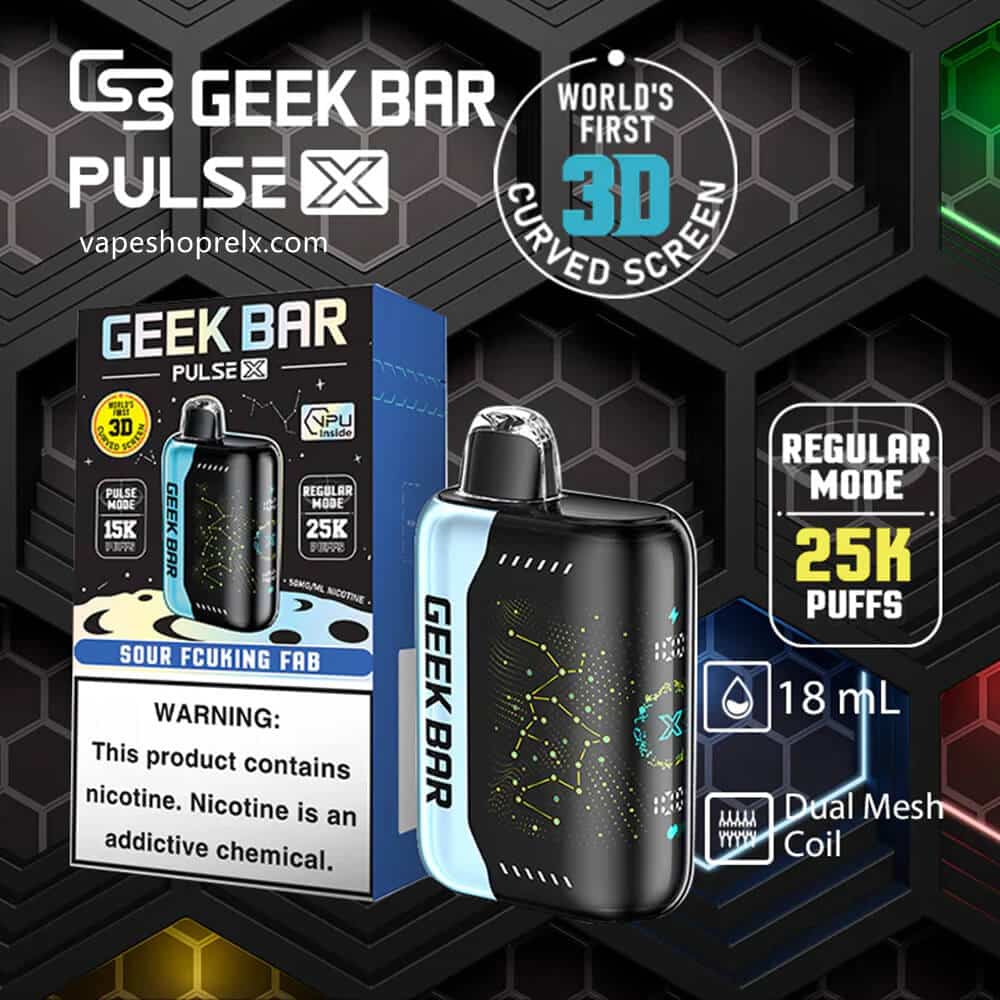 GEEK BAR PULSE X 25000口|星空風格一次性霧化器・超大容量爆款:圖片 4